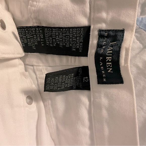 Ralph Lauren Women’s White Jeans - Size 12 - NEW, never worn - Picture 3 of 4